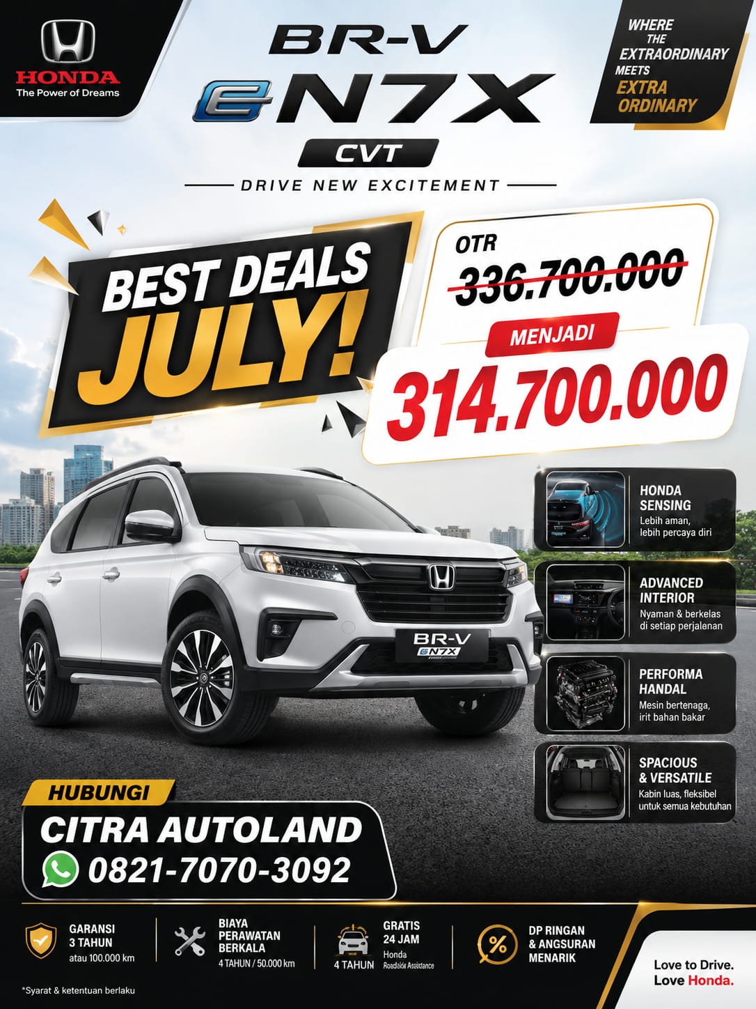 paket kredit brv